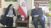 دیدار مدیرکل بنیاد شهید و امورایثارگران آذربایجان غربی با فرماندار شهرستان ماکو