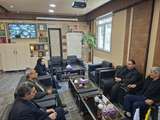 دیدار مدیرکل بنیاد شهید و امور ایثارگران آذربایجان غربی با شهردار شهرستان سلماس
