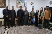 دیدار مدیرکل بنیاد شهید و امورایثارگران آذربایجان غربی با خانواده های معظم شهیدان « احمد و کامران حسینی» و شهید «گلابی افشین» در پیرانشهر
