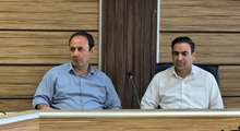  نشست مدیرکل بنیاد شهید و امورایثارگران آذربایجان غربی با فرمانده بسیج ادارات سپاه شهدا