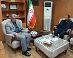 بررسی مشکلات خانواده‌های شهدا و ایثارگران و پیگیری پرونده شهدای جنگ رمضان در دیدار مدیرکل بنیاد شهید آذربایجان غربی با فرماندار مهاباد