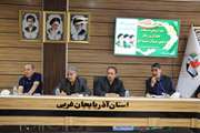 بررسی مشکلات ورزش جانبازان در نشست مدیرکل بنیاد شهید و امور ایثارگران آذربایجان غربی و مسئولان موسسه توانبخشی